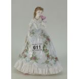 Royal Worcester Compton and Woodhouse limited edition figure Queen Of Hearts with certificate