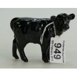 Beswick Aberdeen Angus calf 1827A