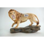 Beswick connoisseur Lion on rock 2554,