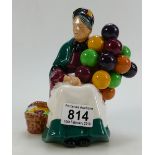 Royal Doulton lady figure The Old Balloon Seller HN1315