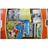 A large collection of modern Port Vale programmes - mainly from 1980s to date.