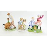 Royal Doulton Childhood Memory figure First Love,