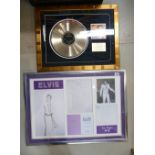 Elvis Presley Memorabilia,