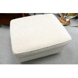 Fabric storage box stool