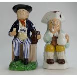 Woods and Son limited edition Toby jug The Sailor and Benjamin Toby (2)