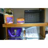 A collection of animal / pet items to include Burgess Excel Blackcurrant Oregano Guinea Pig feed,