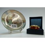 Royal Doulton Henry VIII limited edition enamelled box together with Royal Doulton series ware
