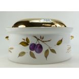 Royal Worcester Evesham patt. large size casserole dish.