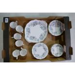 Royal Albert Silver Maple 25 Piece Tea / Coffee Set.