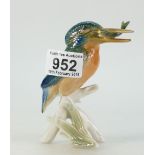A Karl Ens kingfisher figure