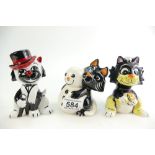 Lorna Bailey set of 3 cats.