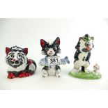 Lorna Bailey set of 3 cats.