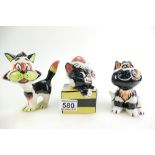 Lorna Bailey set of 3 cats.