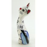 Lorna Bailey limited edition Jazz cat (musical notes).