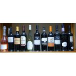 A selection of wines to include Chateau St Sainte Eulalie, Raimat Castelle Raimat 2014,