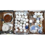 A mixed collection of items to include, Ceramic mugs, glassware, commemorative items etc.