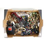 A collection of costume Jewellery includes beads etc .