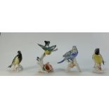 Four Karl Ens Bird Figures