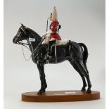 Royal Doulton prestige Lifeguard figure - Appears in good condition.