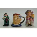 Royal Doulton intermediate character jug Fat Boy,