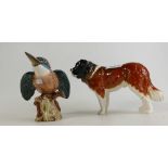 Beswick Kingfisher 2361 and St Bernard 2221 (2)