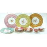 A collection of Minton Brocade dinnerware,