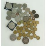 Group of coins incl.