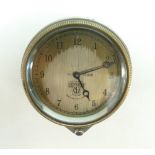 Smiths car dashboard clock, 9cm wide.