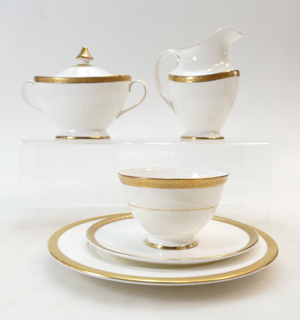 Royal Doulton tea set in the Royal Gold design,