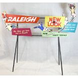 Raleigh Bicycles shop advertising display piece for the 'Raleigh Fun' campaign c1960 Hardboard and