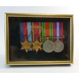 A group of Second World War medals comprising 1939-45 star, Burma star with Pacific bar,