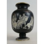 Prattware vase in the Etruscan pattern,