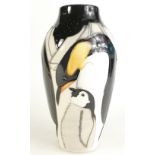 Moorcroft Antarctica vase. Height 20cm. Signed and designed by Vicky Lovatt.