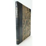Leather bound book 'The Times Report on the trial of William Palmer for poisoning John Parsons Cook