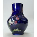 William Moorcroft large vase decorated in the Poppy design, height 25.5cm.