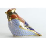 Royal Crown Derby paperweight Blue Jay,