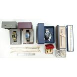 A job lot of jewellery to include - cufflinks, replacement watch straps, bracelets etc.