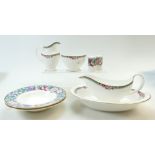 A collection of Royal Doulton dinnerware in the Orchard Hill design (42)