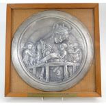 Sterling Silver filled roundel of Chellini Madonna Bronze,