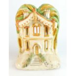 Early 19th century Staffordshire model of a house,