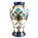 Moorcroft Master Muzharia vase. Shape 65, height 41cm. Designed by Emma Bossons.