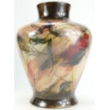 Cobridge Stoneware Trial vase handpainted with Lascaux design from 1998.