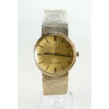 9ct gold gents Eternamatic 2000 wristwatch with 9ct bracelet,