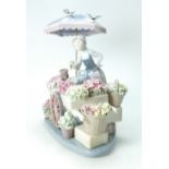 Lladro prestige figure group "Flowers of the Season", 30 x 27cm,