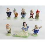 WADE Snow White and the Seven Dwarfs - all in good condition.
