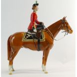 Beswick model of Queen Elizabeth II on chestnut Imperial horse 1546