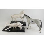 Beswick grey matt Bois Roussel racehorse