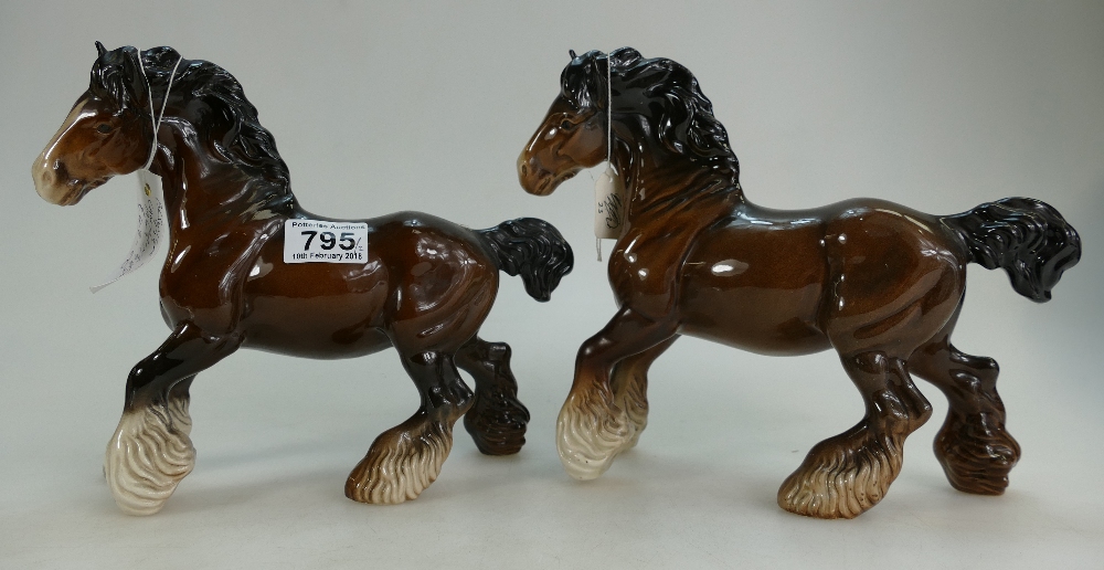 Beswick Cantering Shire 975 x 2(2)