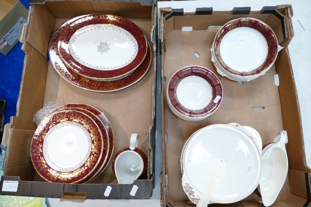 J & G Meakin dinner ware to include serv