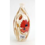 Moorcroft Harvest Poppy vase 24cm